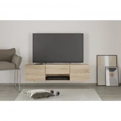 Lowboard - Sonoma Eiche - 140 cm breit -Wohnzimmer Verkäufe 0131008301 07 1600Wx1600H