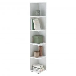 Eckregal - weiß - 142 cm hoch -Wohnzimmer Verkäufe 0153001900 03 1600Wx1600H