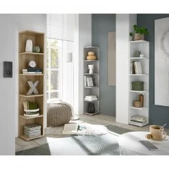 Eckregal - Beton-Optik - 142 cm hoch -Wohnzimmer Verkäufe 0153001901 07 1600Wx1600H