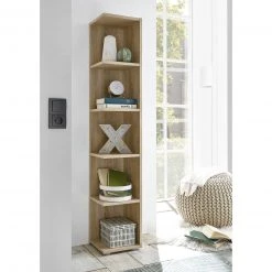 Eckregal - Sonoma Eiche - 142 cm hoch -Wohnzimmer Verkäufe 0153001902 05 1600Wx1600H