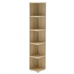 Eckregal - Sonoma Eiche - 142 cm hoch