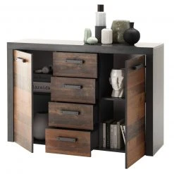 Kommode - Old Wood Vintage - Matera - 2 Türen - 135 cm -Wohnzimmer Verkäufe 0153008900 05 1600Wx1600H