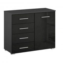 Kommode - effektgrau - 4 Schubkästen - 80 cm