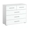 Kommode - alpinweiß matt - 93 cm breit
