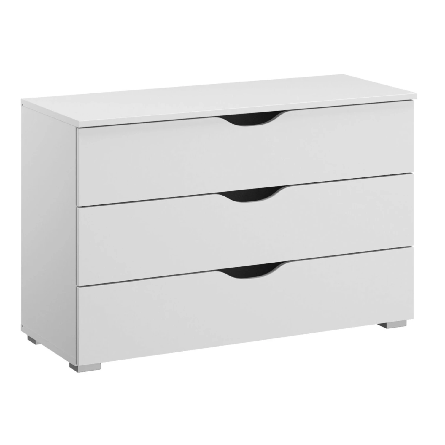 Kommode - alpinweiß - 93 cm breit 1 Kommode - alpinweiß - 93 cm breit