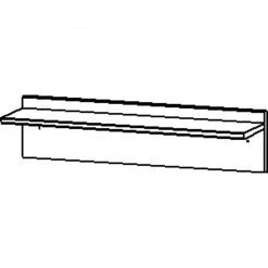 Wandboard - Alpinweiß - 92 cm breit -Wohnzimmer Verkäufe 0194102600 03 1600Wx1600H