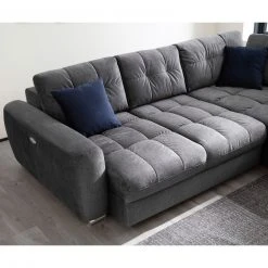 Ecksofa - graphit - elektrischer Sitzvorschub -Wohnzimmer Verkäufe 0255002700 03 1600Wx1600H
