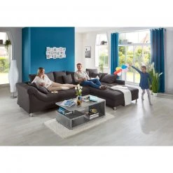 Ecksofa - anthrazit - beidseitig montierbar -Wohnzimmer Verkäufe 0255008200 03 1600Wx1600H