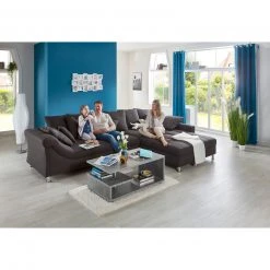 Ecksofa - anthrazit - beidseitig montierbar -Wohnzimmer Verkäufe 0255008200 05 1600Wx1600H
