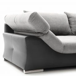 Ecksofa - silber-anthrazit - beidseitig montierbar - 286 cm breit 8 Ecksofa - silber-anthrazit - beidseitig montierbar - 286 cm breit -Wohnzimmer Verkäufe 0255009800 06 1600Wx1600H