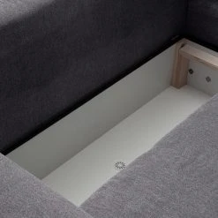 Ecksofa - anthrazit - inklusive Liegefunktion und Bettkasten -Wohnzimmer Verkäufe 0255009900 07 1600Wx1600H