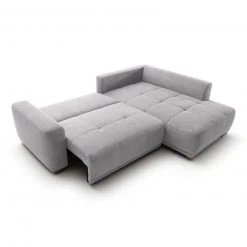 Ecksofa - silber - inklusive Liegefunktion und Bettkasten -Wohnzimmer Verkäufe 0255009901 05 1600Wx1600H