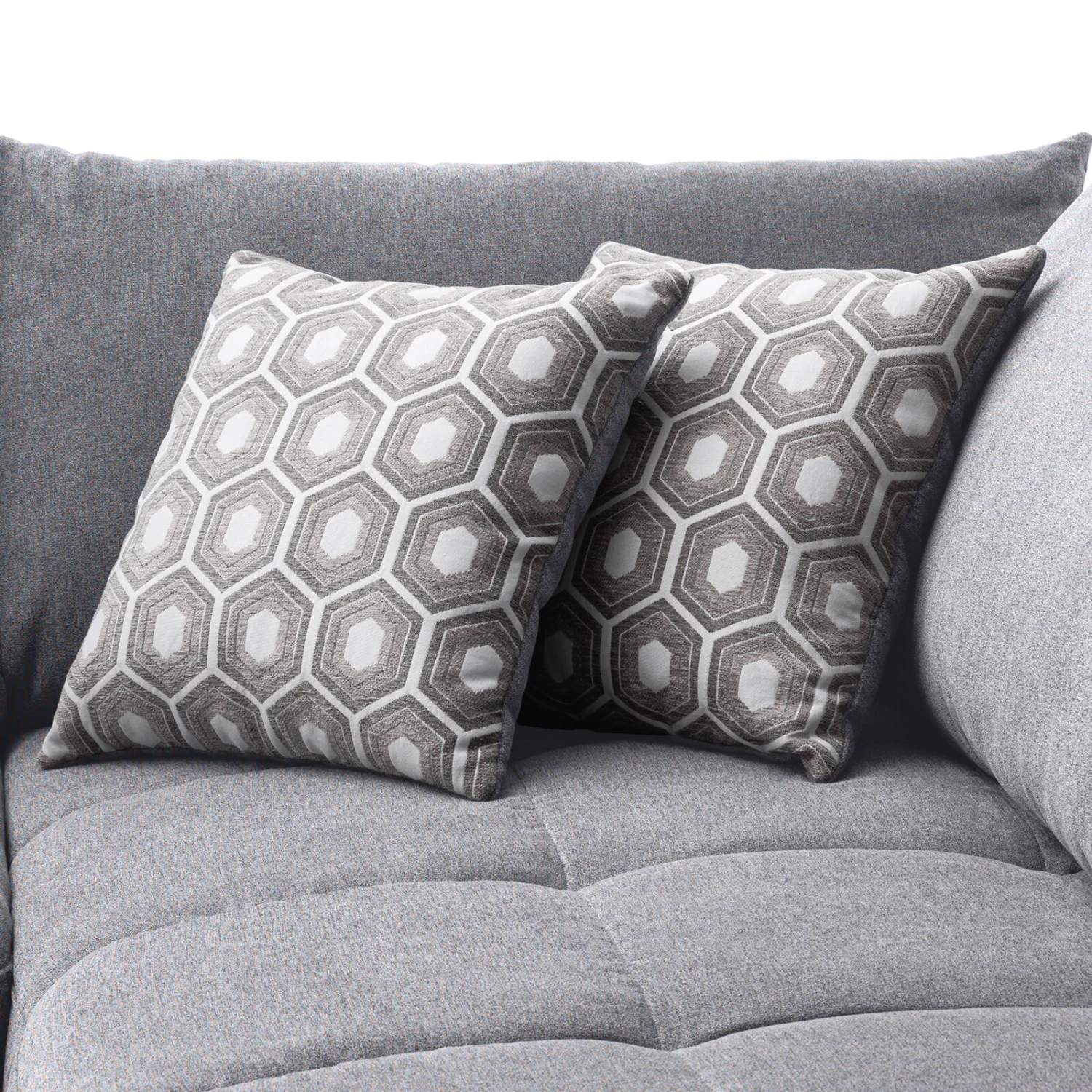 Ecksofa - melange - inklusive Liegefunktion und Bettkasten 6 Ecksofa - melange - inklusive Liegefunktion und Bettkasten – Bild 6