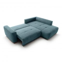 Ecksofa - petrol - inklusive Liegefunktion und Bettkasten -Wohnzimmer Verkäufe 0255009903 04 1600Wx1600H