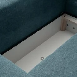 Ecksofa - petrol - inklusive Liegefunktion und Bettkasten -Wohnzimmer Verkäufe 0255009903 07 1600Wx1600H