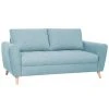3-Sitzer-Sofa - aqua - Webstoff