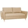 3-Sitzer-Sofa - senfgelb - Webstoff