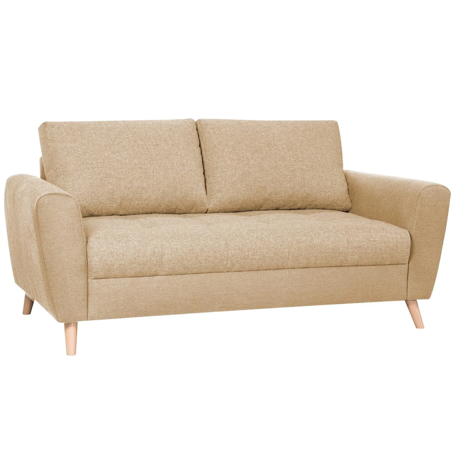 3-Sitzer-Sofa - senfgelb - Webstoff 1 3-Sitzer-Sofa - senfgelb - Webstoff