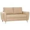 2-Sitzer-Sofa - senfgelb - Webstoff