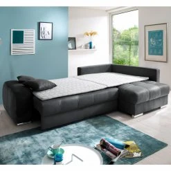 Ecksofa - graphit - Boxspringfederung - Liegefunktion 11 Ecksofa - graphit - Boxspringfederung - Liegefunktion -Wohnzimmer Verkäufe 0255014400 04 1600Wx1600H
