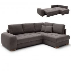 Ecksofa - rock - Boxspringfederung - Liegefunktion