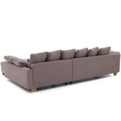 Ecksofa - taupe - Microfaser - beidseitig montierbar 12 Ecksofa - taupe - Microfaser - beidseitig montierbar -Wohnzimmer Verkäufe 0255015800 03 1600Wx1600H