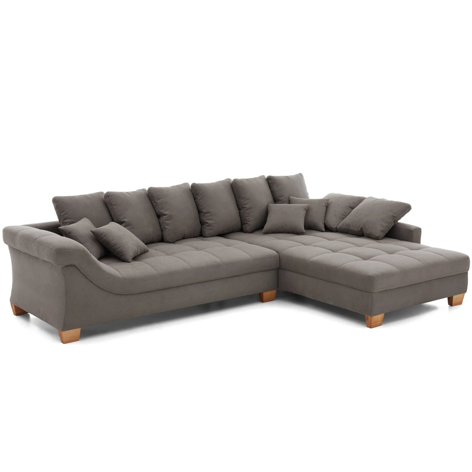 Ecksofa - rock - Microfaser - beidseitig montierbar 1 Ecksofa - rock - Microfaser - beidseitig montierbar