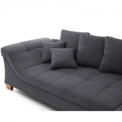 Ecksofa - anthrazit - Microfaser - beidseitig montierbar -Wohnzimmer Verkäufe 0255015802 04 1600Wx1600H