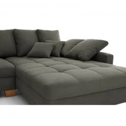 Ecksofa - green - Microfaser - beidseitig montierbar -Wohnzimmer Verkäufe 0255015803 05 1600Wx1600H