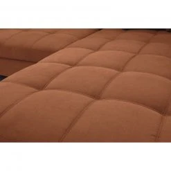 Ecksofa - cognac - Microfaser - beidseitig montierbar 17 Ecksofa - cognac - Microfaser - beidseitig montierbar -Wohnzimmer Verkäufe 0255015804 07 1600Wx1600H