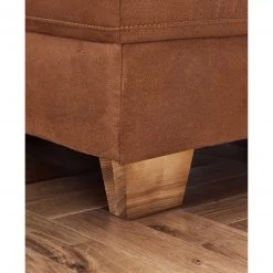 Ecksofa - cognac - Microfaser - beidseitig montierbar 20 Ecksofa - cognac - Microfaser - beidseitig montierbar -Wohnzimmer Verkäufe 0255015804 10 1600Wx1600H