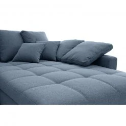 Ecksofa - blau - Webstoff - beidseitig montierbar -Wohnzimmer Verkäufe 0255015902 05 1600Wx1600H