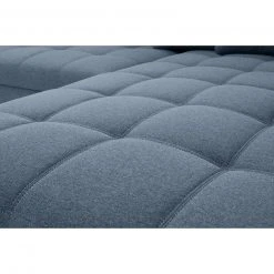Ecksofa - blau - Webstoff - beidseitig montierbar -Wohnzimmer Verkäufe 0255015902 06 1600Wx1600H