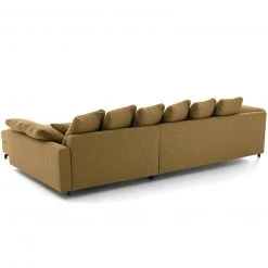 Ecksofa - curry - Webstoff - beidseitig montierbar -Wohnzimmer Verkäufe 0255015903 03 1600Wx1600H