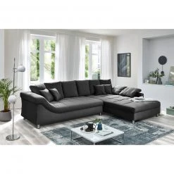 Ecksofa - anthrazit - Microfaser -Wohnzimmer Verkäufe 0255016000 08 1600Wx1600H