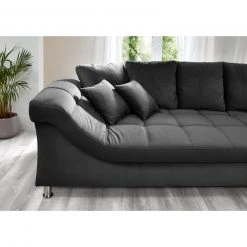 Ecksofa - anthrazit - Microfaser -Wohnzimmer Verkäufe 0255016000 09 1600Wx1600H