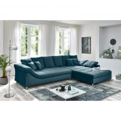 Ecksofa - petrol - Microfaser 20 Ecksofa - petrol - Microfaser -Wohnzimmer Verkäufe 0255016001 08 1600Wx1600H