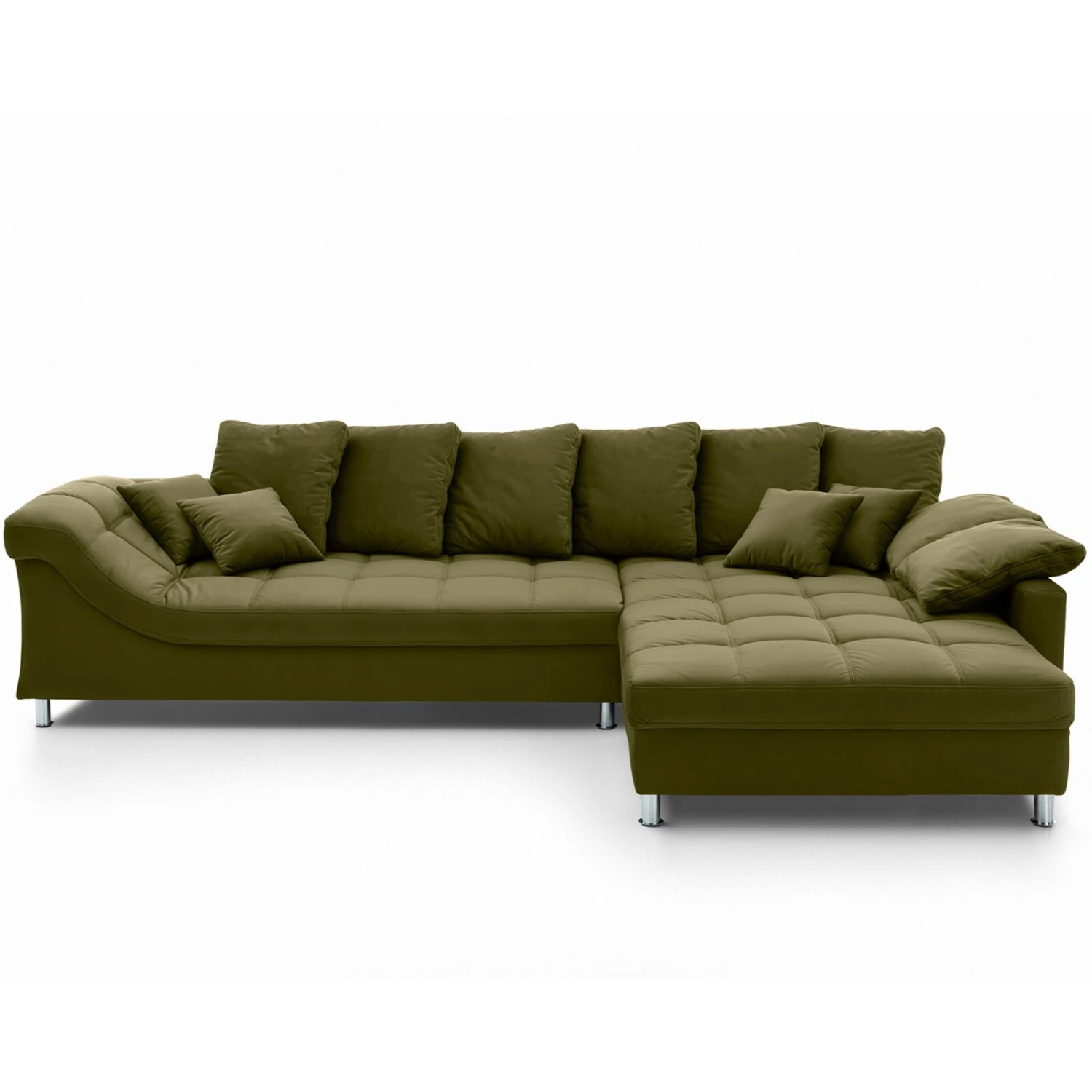 Ecksofa - lime - Microfaser 2 Ecksofa - lime - Microfaser – Bild 2
