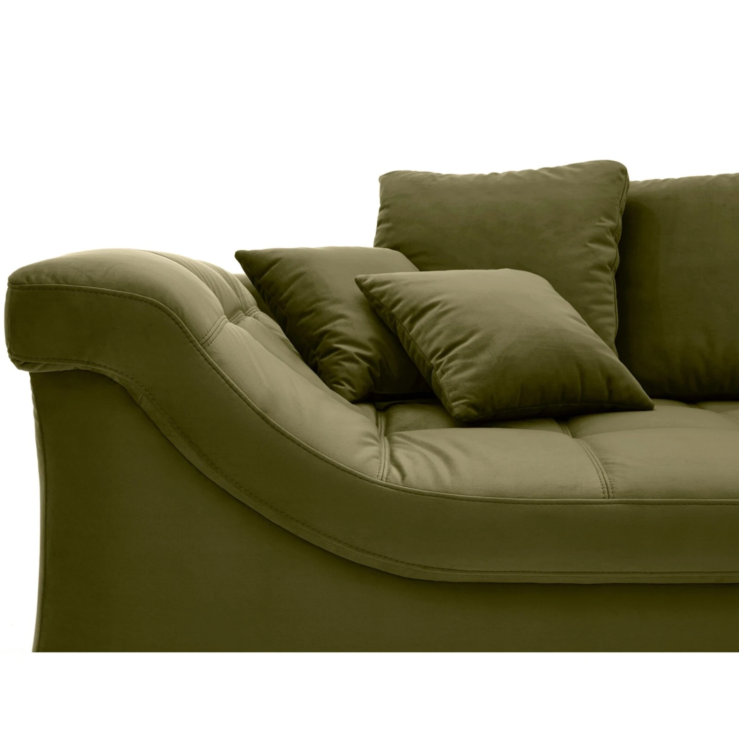 Ecksofa - lime - Microfaser 4 Ecksofa - lime - Microfaser – Bild 4