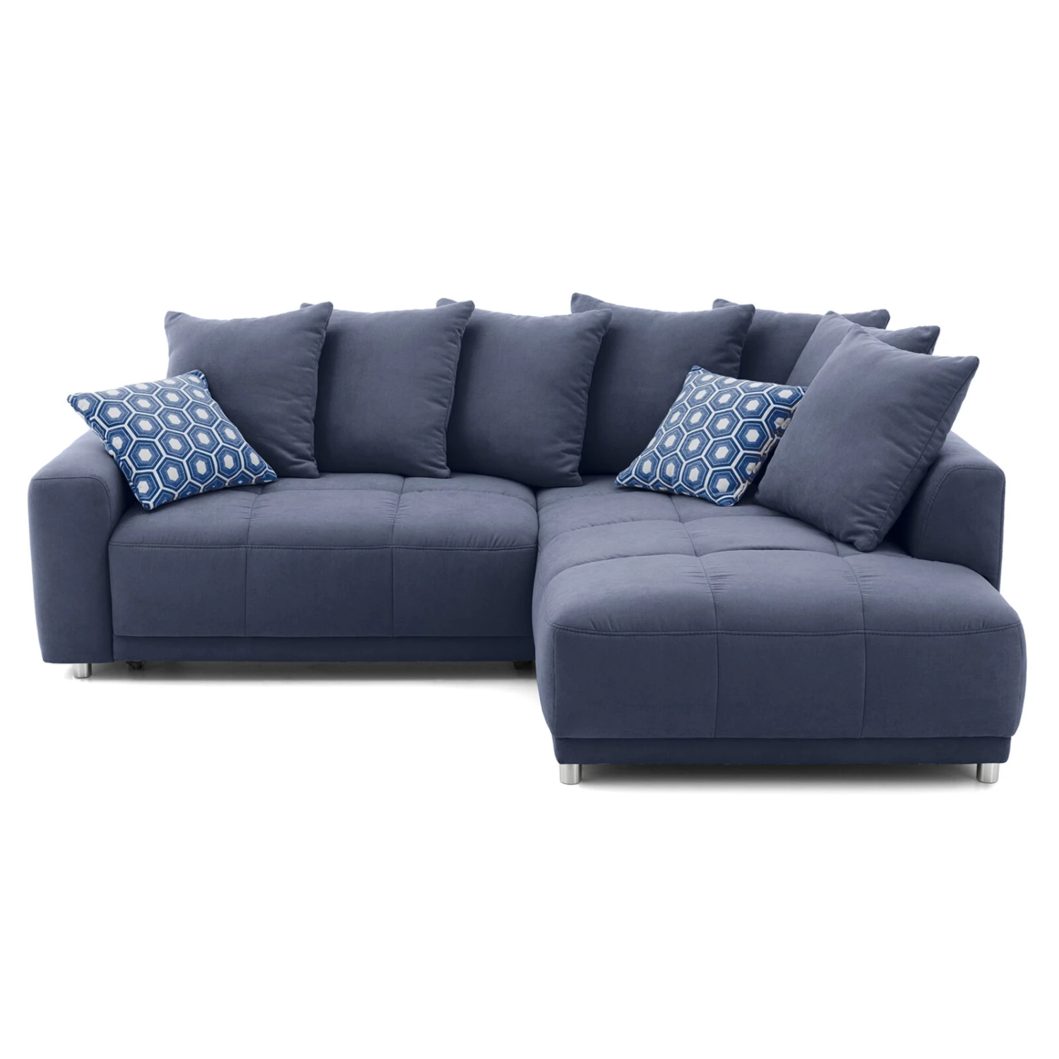 Ecksofa - blau - Liegefunktion 2 Ecksofa - blau - Liegefunktion – Bild 2