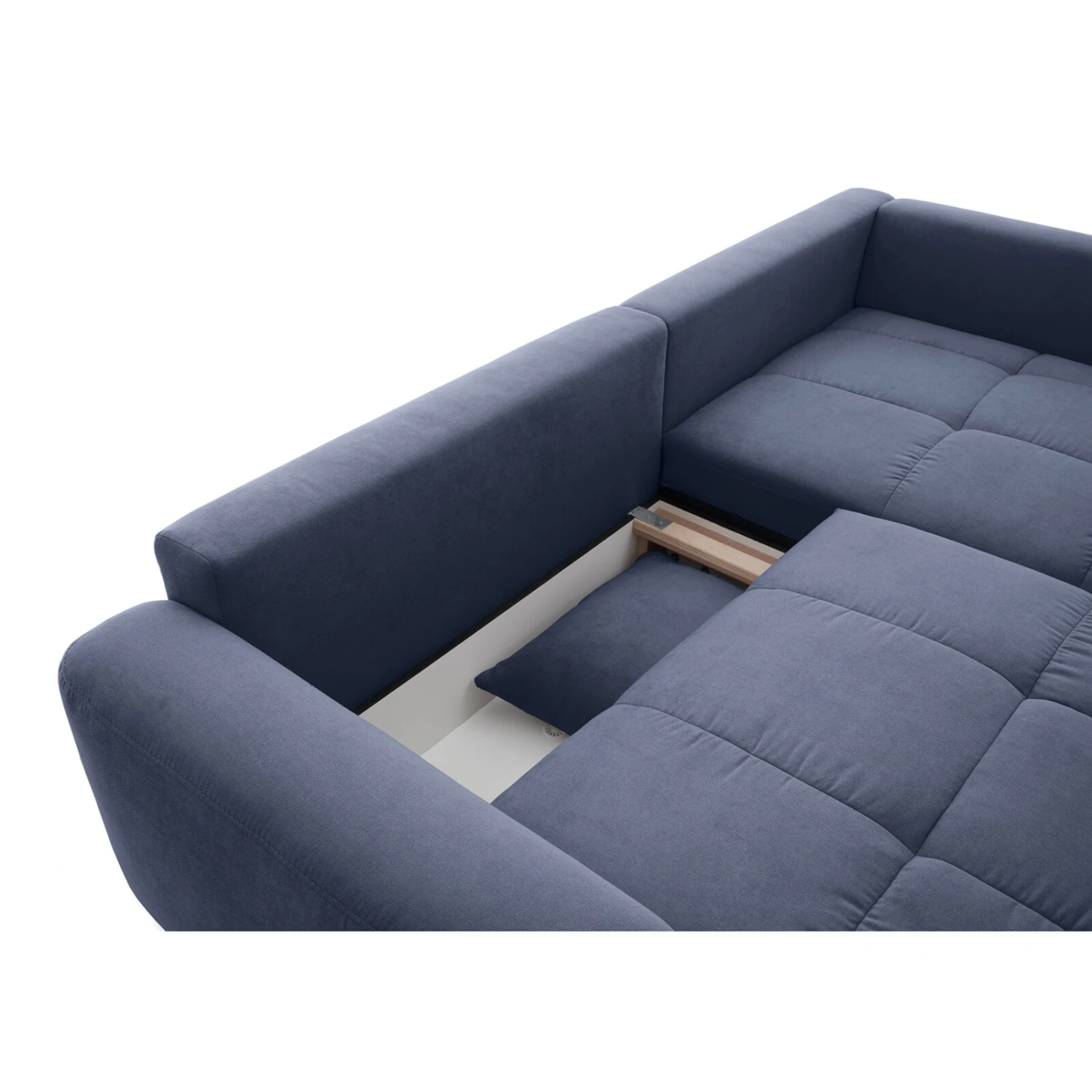 Ecksofa - blau - Liegefunktion 5 Ecksofa - blau - Liegefunktion – Bild 5