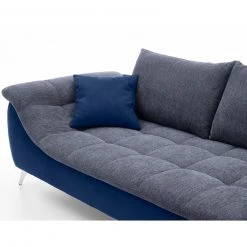 Ecksofa - marine - Microfaser - Recamiere rechts -Wohnzimmer Verkäufe 0255017200 04 1600Wx1600H