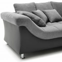 Ecksofa - grau-anthrazit - beidseitig montierbar 8 Ecksofa - grau-anthrazit - beidseitig montierbar -Wohnzimmer Verkäufe 0255017906 03 1600Wx1600H