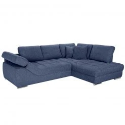 Ecksofa - blau - Webstoff - mit Armlehnenverstellung -Wohnzimmer Verkäufe 0255029101 03 1600Wx1600H