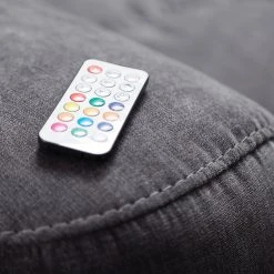 Ecksofa - anthrazit - Microfaser - LED-Beleuchtung -Wohnzimmer Verkäufe 0255030000 17 1600Wx1600H