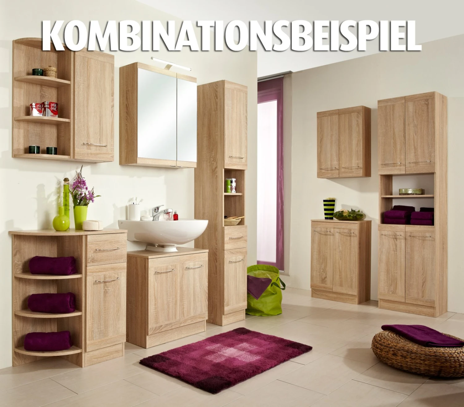 Abschlussecke - Eiche natur - 31 cm breit 3 Abschlussecke - Eiche natur - 31 cm breit – Bild 3