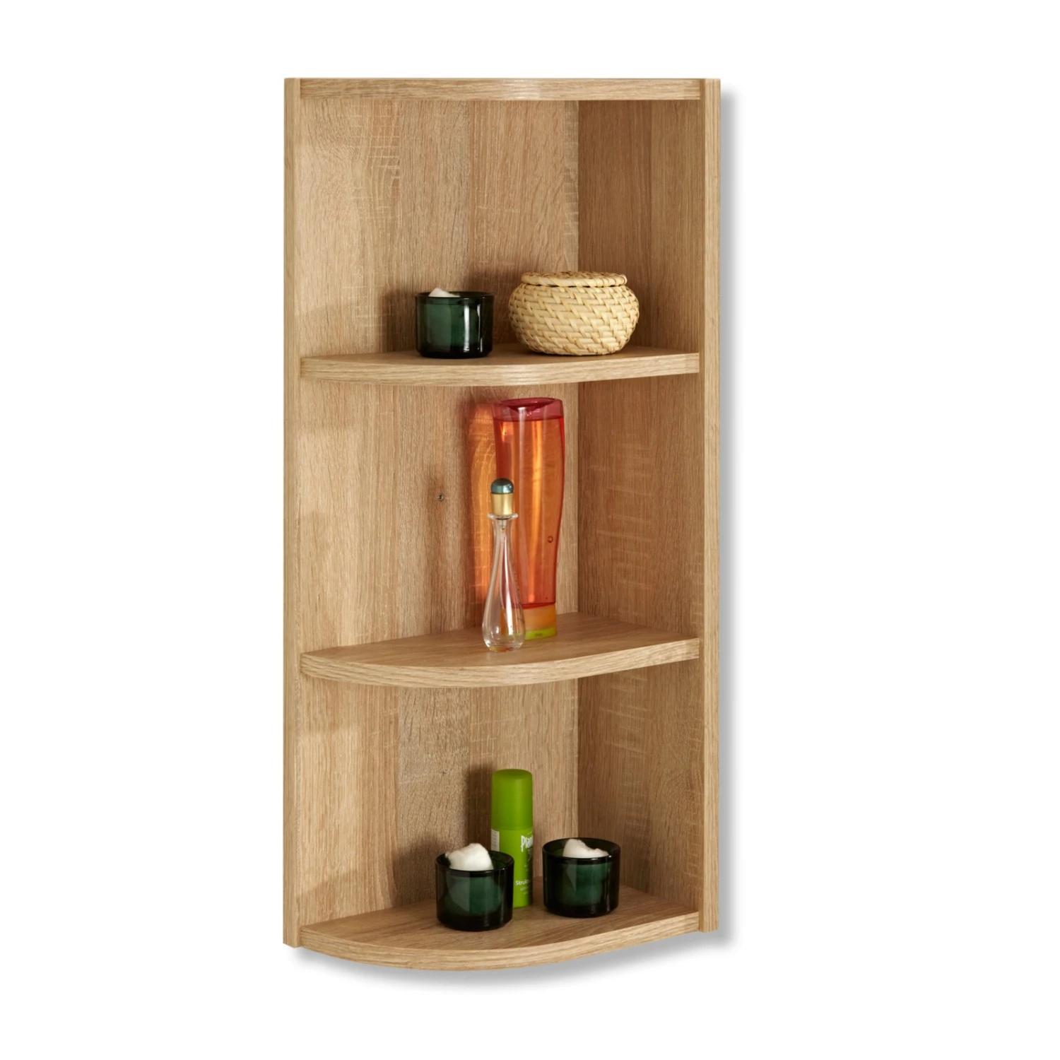 Abschlussecke - Eiche natur - 31 cm breit 1 Abschlussecke - Eiche natur - 31 cm breit