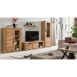 Highboardvitrine - Eiche - teilmassiv - 108 cm breit -Wohnzimmer Verkäufe 0344003300 03 1600Wx1600H