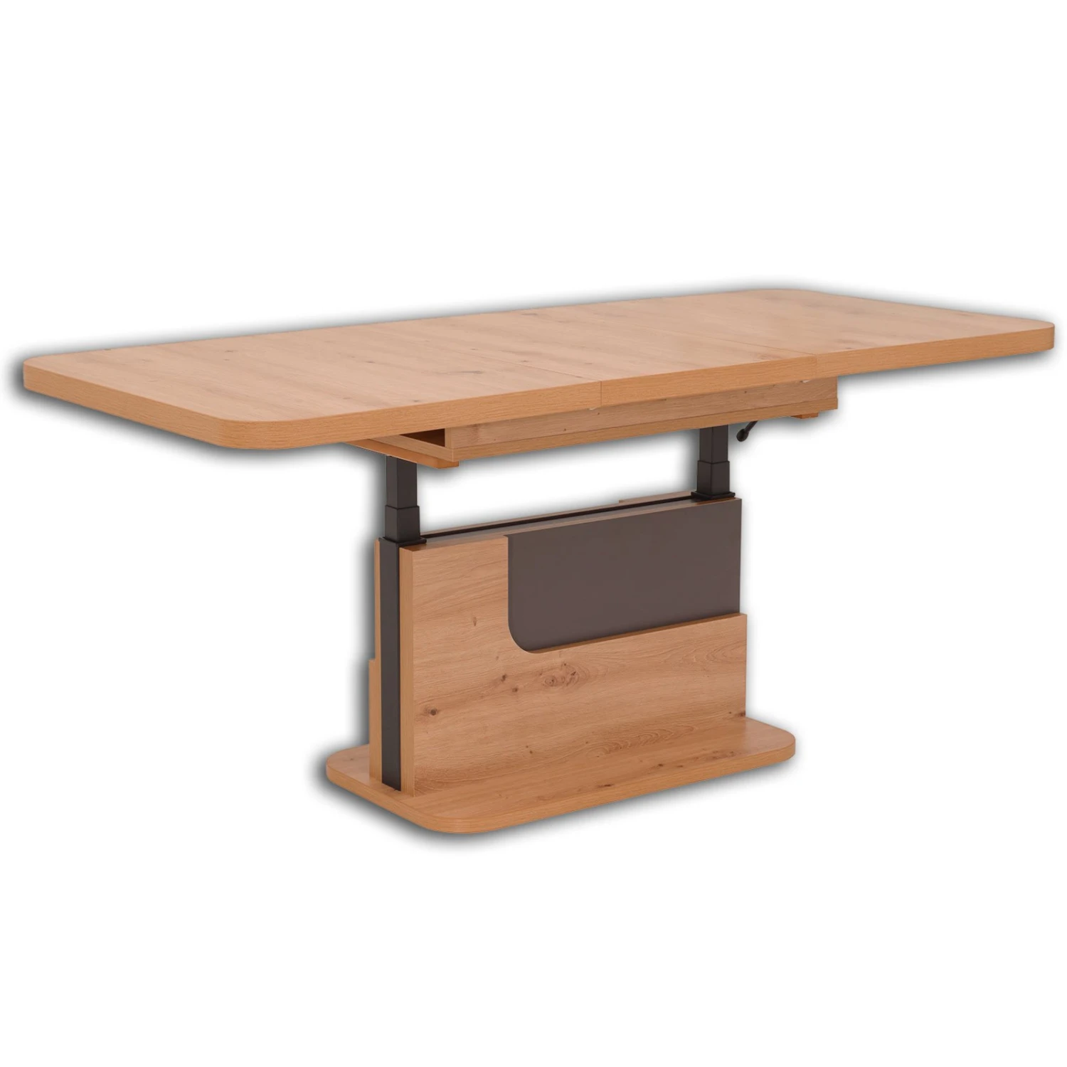 Couchtisch - Artisan Eiche - anthrazit - verstellbar 2 Couchtisch - Artisan Eiche - anthrazit - verstellbar – Bild 2