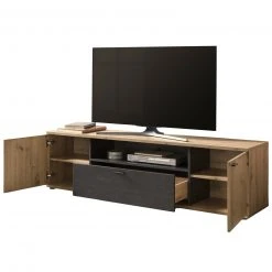 TV-Lowboard - Artisan Eiche-Burned Wood - 180 cm breit -Wohnzimmer Verkäufe 0405037600 04 1600Wx1600H